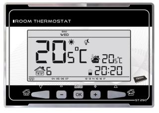 TECH  regulator pokojowy tygodniowy ST-290 V3