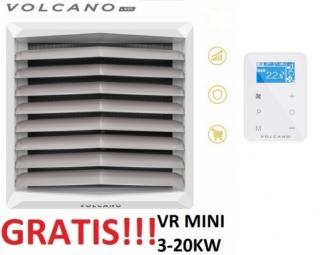 VOLCANO EUROHEAT VR MINI EC nagrzewnica wodna 3-20 KW z konsolą + sterownik EC