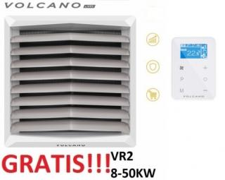 VOLCANO EUROHEAT VR2 nagrzewnica wodna 8-50 KW z konsolą + sterownik EC