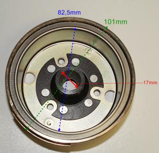 KOŁO MAGNESOWE-MAGNETO- 2T - QUANTUM, CPI