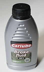 PŁYN HAMULCOWY CARLUBE D0T-4  0,5l