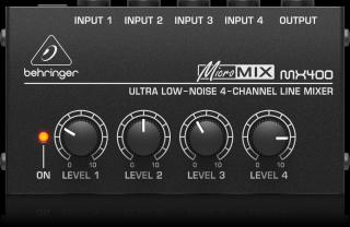 Behringer MX400 - Mikser audio