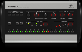 Behringer P16-M - 16-kanałowy cyfrowy mikser osobisty