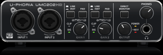 Behringer UMC202HD - Interfejs audio