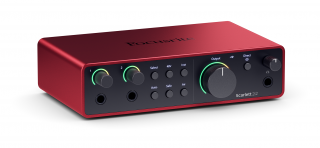 Focusrite Scarlett 2i2 4th Gen - Interfejs audio - 3 LATA GWARANCJI