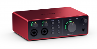 Focusrite Scarlett 4i4 4th Gen - Interfejs audio - 3 LATA GWARANCJI