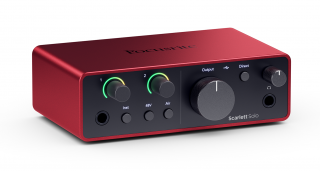 Focusrite Scarlett SOLO 4th Gen - Interfejs audio - 5 LAT GWARANCJI