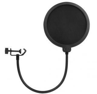 MOZOS PS-1 POP FILTR / POPKILLER Filtr mikrofonowy na gesiej szyi metalowy