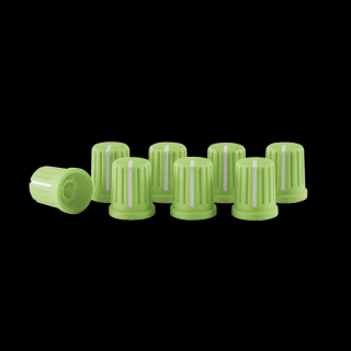 RELOOP Knob Cap Set Green 8 szt.