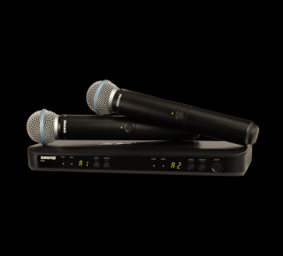 Shure BLX288/B58-H8E - zestaw dwóch mikrofonów bezprzewodowych z BETA 58
