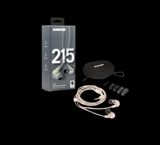 Shure SE215-CL-EFS - słuchawki dokanałowe