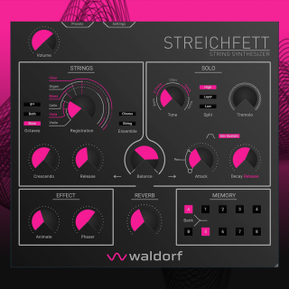 Waldorf Streichfett plug-in