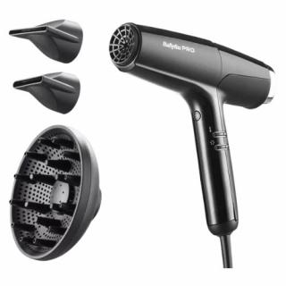 BaByliss PRO profesjonalna suszarka Falco 2000W BAB8550BE czarno - srebrna