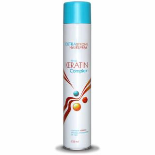 CeCe Extra Strong Hairspray Keratin Complex - bardzo mocny lakier do włosów z keratyną 750 ml