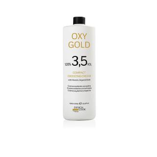 DESIGN LOOK aktywator w kremie OXY GOLD 3,5 VOL 1,05% 1000 ml z keratyną, arganem i złotem