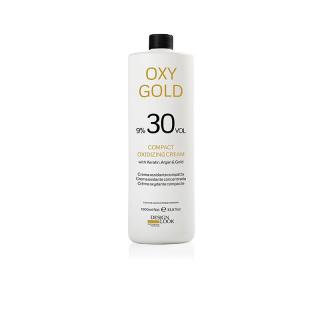 DESIGN LOOK aktywator w kremie OXY GOLD 30 VOL 9% 1000 ml z keratyną, arganem i złotem