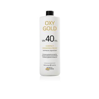 DESIGN LOOK aktywator w kremie OXY GOLD 40 VOL 12% 1000 ml z keratyną, arganem i złotem