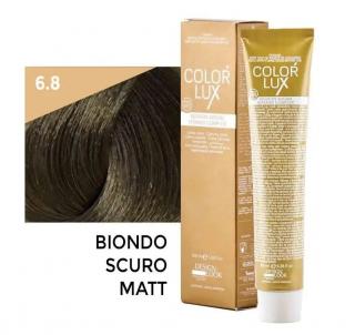 DESIGN LOOK Farba do włosów 6.8 COLOR LUX 100 ml - Ciemny blond matowy