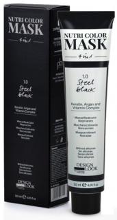 DESIGN LOOK Nutri Color Mask maska 4 In 1 Black Steel 120 ml