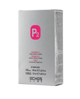 ECHOS LINE - płyn do trwałej ondulacji P2 100 ml + 120 ml