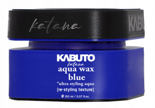 KABUTO KATANA Aqua Wax Blue - ultra styling wodna pomada 150 g