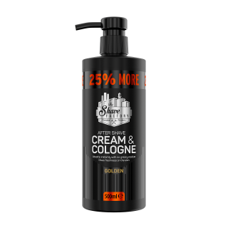 Krem - woda kolońska po goleniu The Shave Factory Cream  Cologne Golden 500 ml