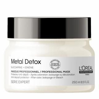 L'ORÉAL PROFESSIONNEL METAL DETOX MASK - maska do włosów farbowanych neutralizująca metale 250 ml