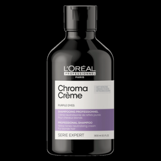 Loreal Chroma Creme Purple Szampon do włosów bardzo jasnych blond i platynowych neutralizujący żółte refleksy 300 ml