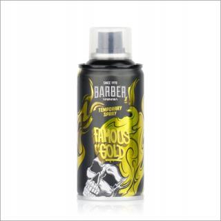 Marmara koloryzujący lakier spray do włosów Famous Gold 150 ml