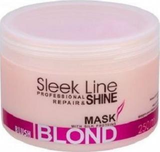 Maska z jedwabiem Sleek Line Blush Blond 250 ml