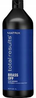 MATRIX BRASS OFF neutralizujący szampon 1000 ml