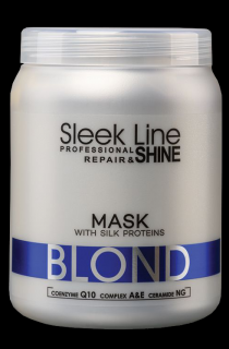 STAPIZ SLEEK LINE BLOND maska z jedwabiem 1000 ml