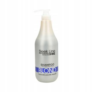 STAPIZ SLEEK LINE BLOND szampon do włosów blond i siwych 1000 ml