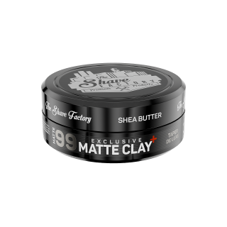 The Shave Factory Ekskluzywna matowa glinka 150ml 99 Taper de Luxe Extra