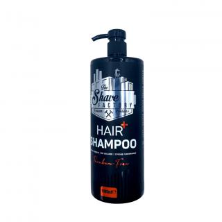 The Shave Factory Hair+SHAMPOO 1000 ml, szampon do włosów bez parabenów