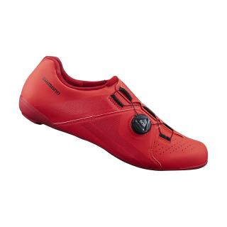 Buty rowerowe szosowe road RC3 czerwone 45 SHIMANO