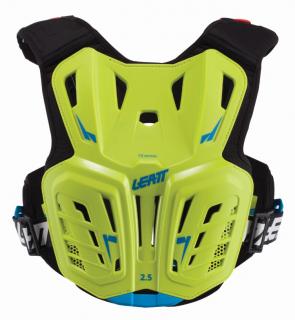 BUZER LEATT Chest Protector 2.5 JUNIOR lime/blue L/XL (147-159CM)