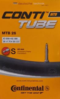 Dętka MTB 26 Presta 42mm 47-559/62-559 CONTINENTAL