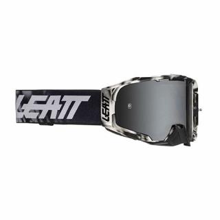 Gogle LEATT VELOCITY 6.5 Iriz goggle african tiger silver 50% białe/czarne LEATT (2021) GOGLE VELOCITY 6.5 IRIZ GOGGLE AFRICAN TIGER LENS SILVER 50% - KOLOR BIAŁY/CZARNY SZYBKA LUSTRZANA SREBRNA