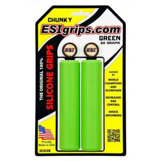 GRIPY / CHWYTY ESIgrips CHUNKY 60g zielone