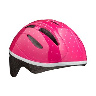 Kask dziecięcy LAZER BOB+ CE-CPSC Pink dots