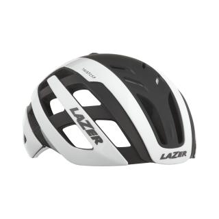 Kask LAZER CENTURY white/black + led M