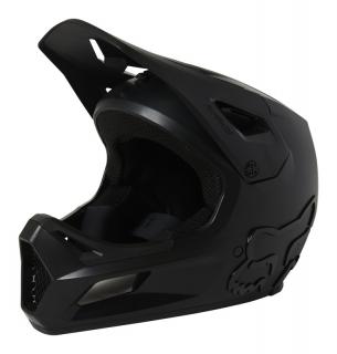 Kask rowerowy FOX RAMPAGE Junior czarny / Czarne logo FOXA yS