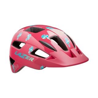 Kask rowerowy LAZER dziecięcy Lil GEKKO pink sea pony