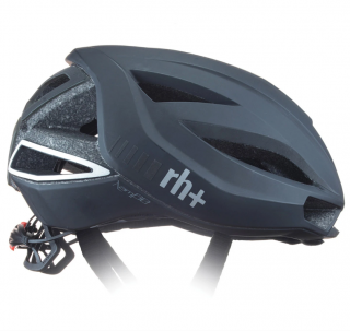 Kask rowerowy RH+ LAMBO matt czarny/ciemny szary odblask 58-62cm