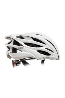 Kask rowerowy RH+ ZW matt white/matt silver 54-58