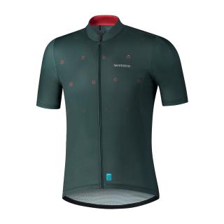 Koszulka kolarska Shimano Aerolite Charcoal L