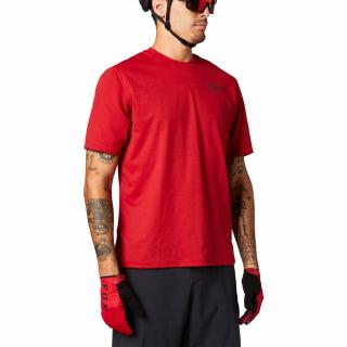 Koszulka rowerowa FOX Ranger Power Dry SS Jersey chili L