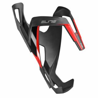 Koszyk bidonu rowerowy ELITE Vico carbon black/red