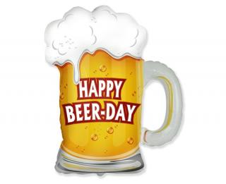 Balon foliowy Kufel, Happy Beer-Day, FX 24